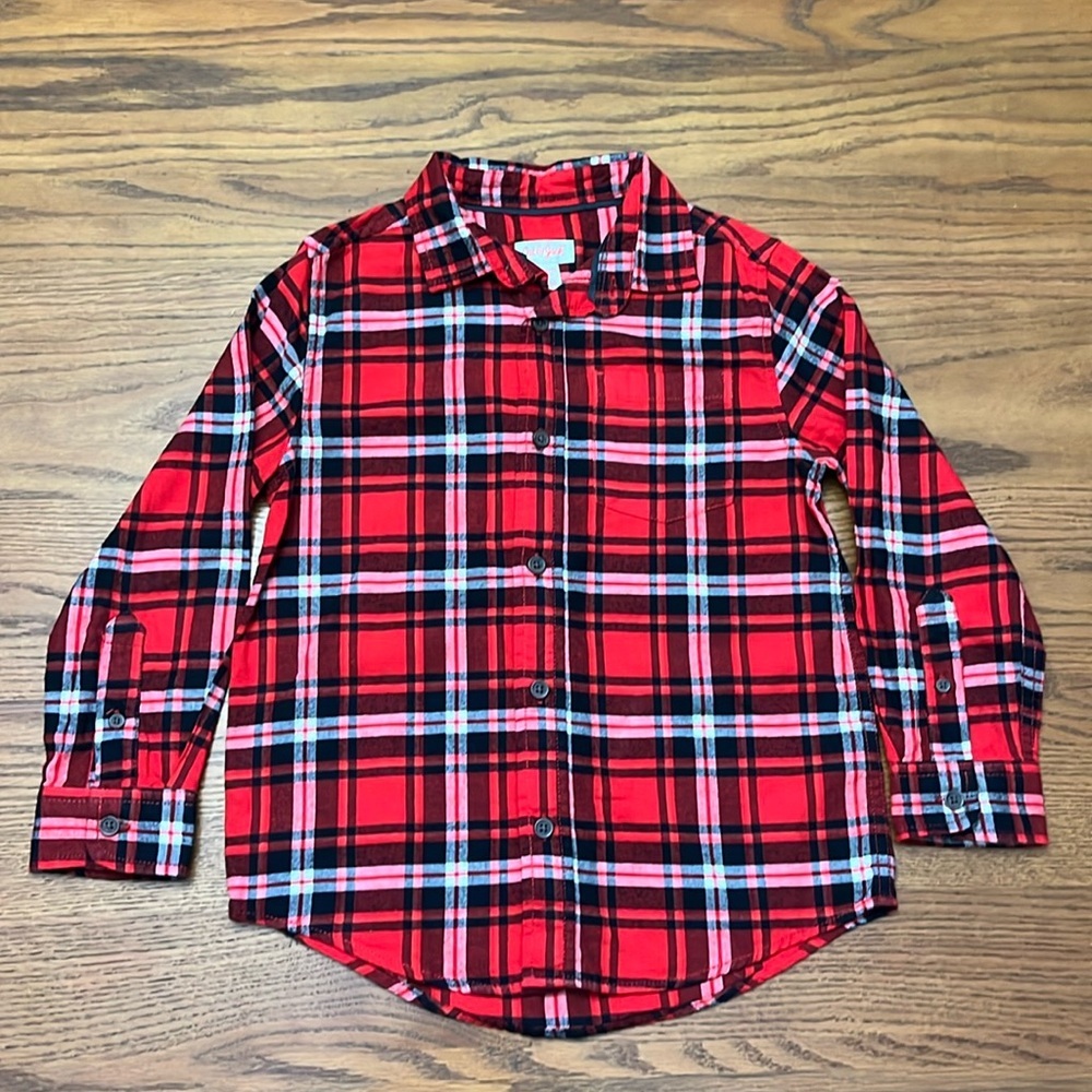 Cat & Jack plaid shirt